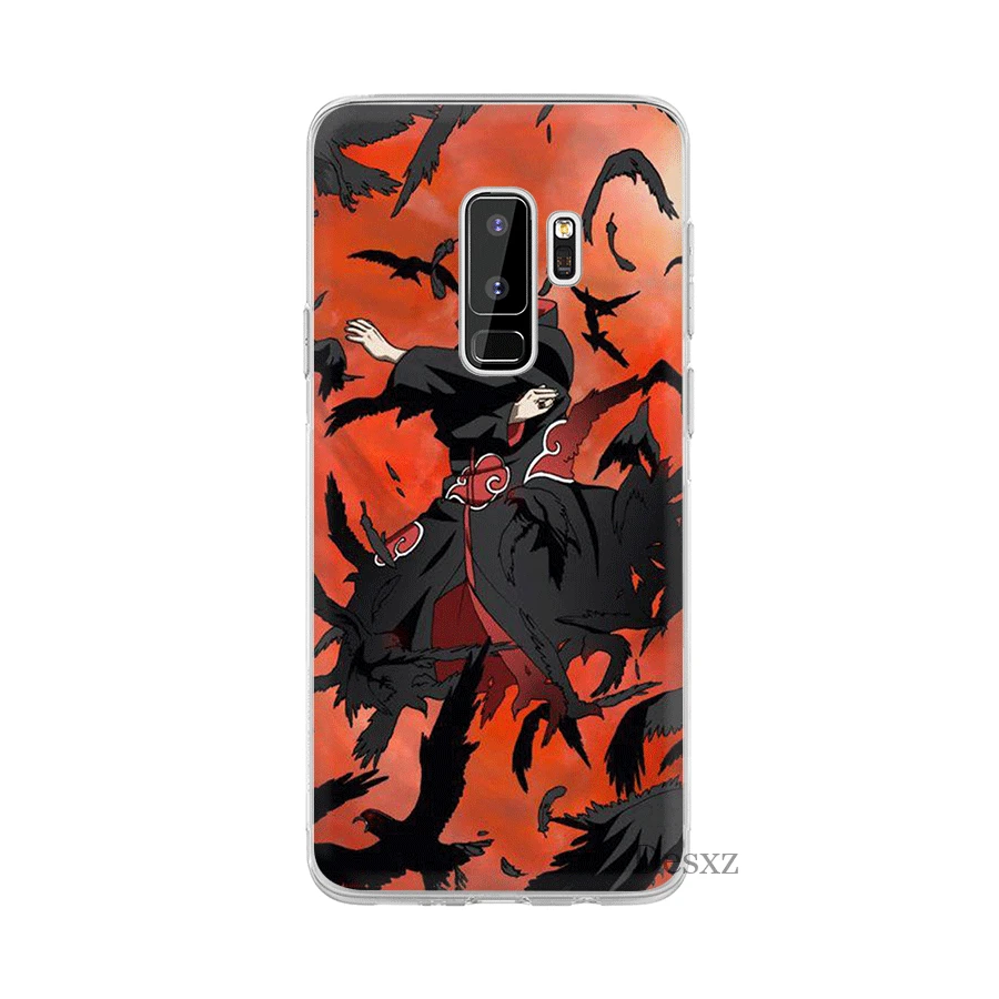 Наруто Аниме Чехол для Samsung S3 S4 S5 S6 S7 Edge S8 S9 S10 Plus S10e Note 8 9 Жесткий