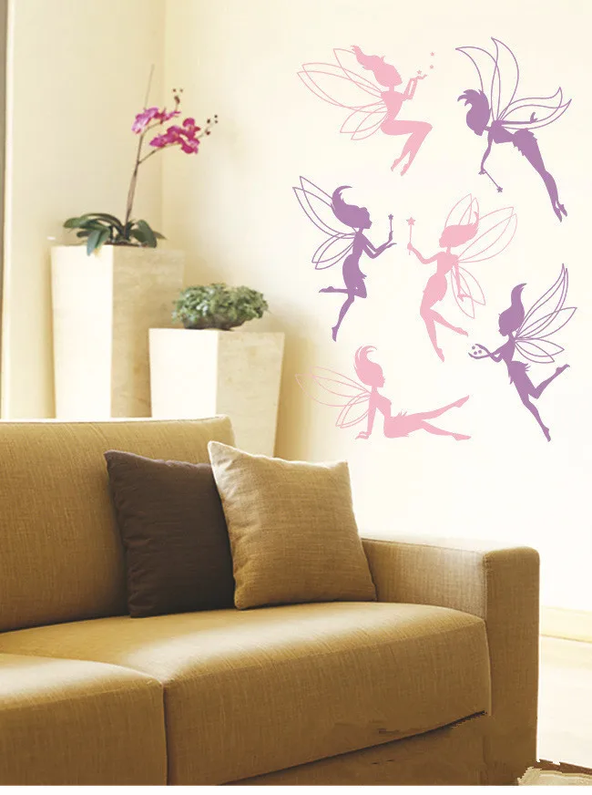 free shiping removable spirit wall paper 50*70 cm vinyl sticker for children room|stickers medical|stickers pandapaper nail |