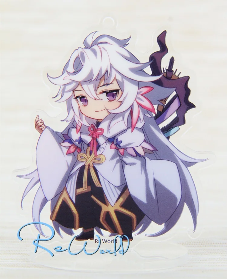 Fate Grand Order аниме Merlin Ambrosius Karna Karuna Gilgamesh Ramesses II Шарм брелок акриловая подставка