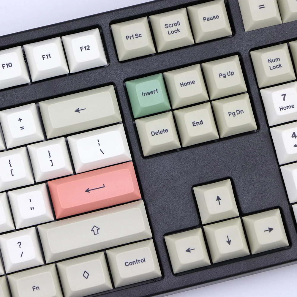 PBT DSA 9009 Keycap набор окрашенных ключей