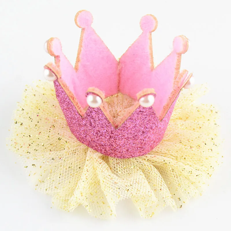 Головной убор с ручной короной 10 шт./лот цветов материал для украшения аксессуары