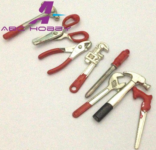 1/10 весы Рок Гусеничный миниатюрный Реплика коробка инструмента с комплект