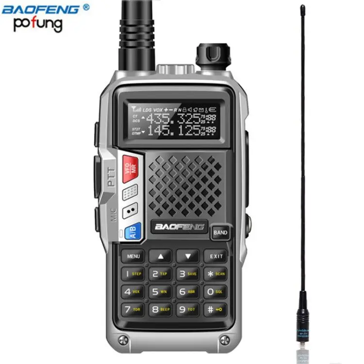 add 771 antenna BaoFeng BF-UVB3 Plus 8 Вт мощная рация cb ham двухстороннее радио 128CH 136-174Mhz& 400-520Mhz 10 км большой диапазон обновления UV 5R - Цвет: add 771 antenna