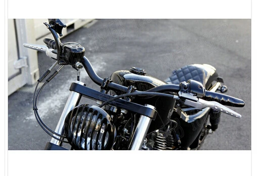Хромированные мотоциклетные рули для Yamaha VStar 400 650 1100 1300 Virago Xv 250 535 750 Road Star на заказ