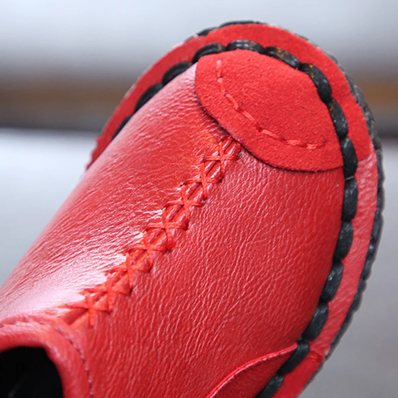 Girls Boots Autumn Winter Children Boys Fashion Warm Baby Shoes Sneakers Waterproof Kids Leather | Детская одежда и обувь