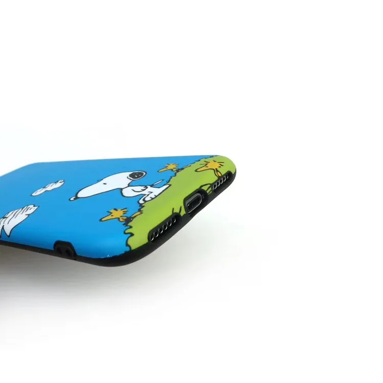 Cute Cartoon PEANUTS Charlie Brown Phone Case For iPhone 7 8 6 6s plus 11 pro x xs max xr Pet dog high quality soft IMD Cover |