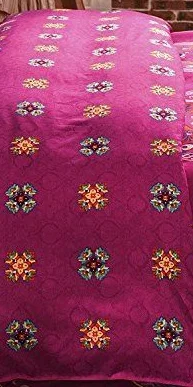ONLY FLAT SHEET Розовый богемный Восточный Мандала постельные принадлежности одеяло пододеяльник набор один Королева Король - Цвет: ONLY FLAT SHEET