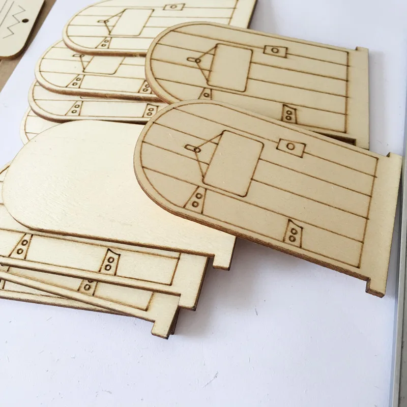 50 шт. сказочные мини двери эльфийские деревянные украшения для рукоделия Декор