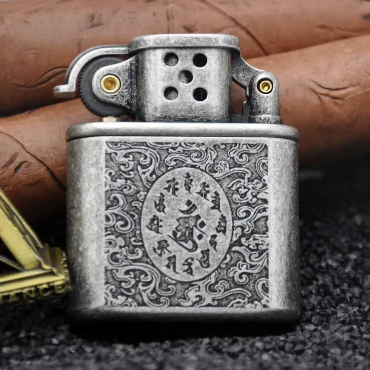 Масляная бензиновая зажигалка, керосин, многоразовая сигаретная зажигалка, звезда, Ретро стиль, Зорро, чехол для сигарет