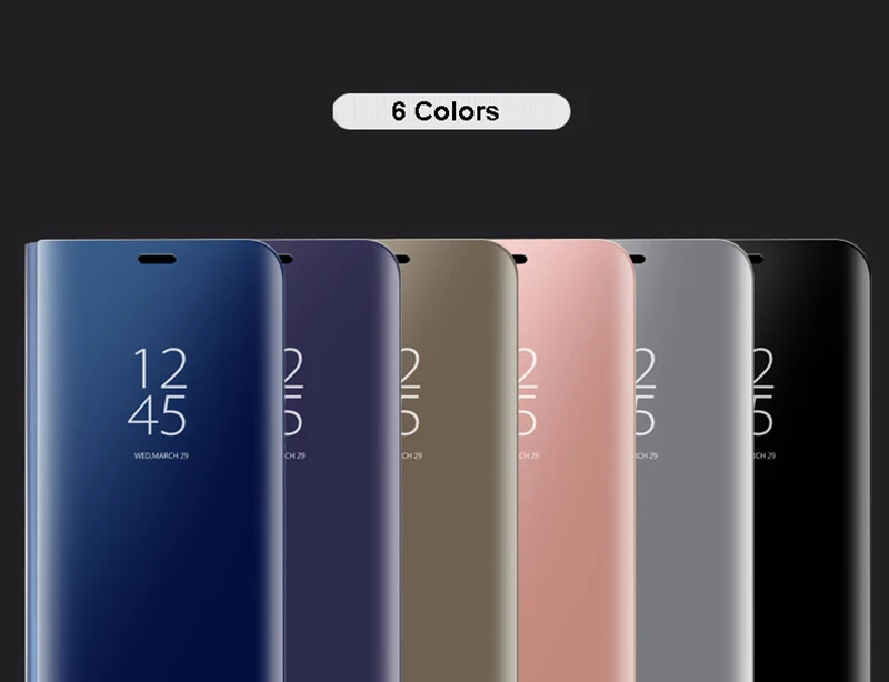 Умный чехол, зеркальный Прозрачный чехол для huawei mate 10 9 Pro P10 Plus, умный флип-чехол для huawei mate 10 Pro P10 Plus, чехол