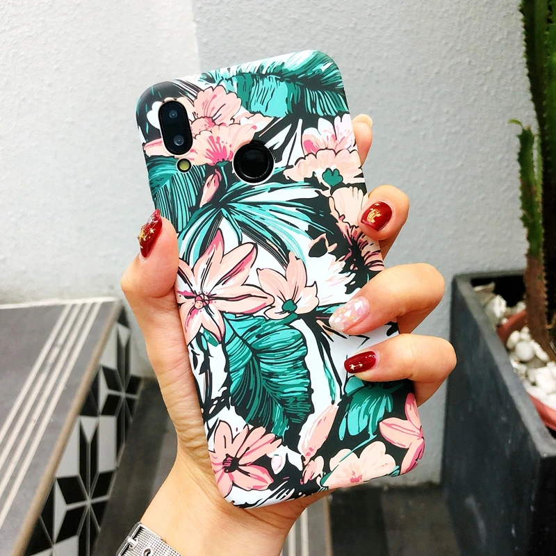 Чехол с рельефным цветком для Huawei Mate 20 P20 Pro Lite Nova 3i светящийся матовый чехол huawei