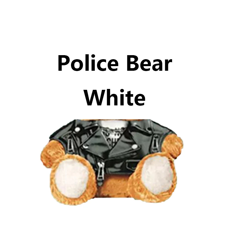 Police White Хлопковые худи для домашних собак для маленьких собак, модная одежда, толстовки с принтом французского бульдога, костюм для мопса чихуахуа, одежда PC1309 - Цвет: Police White