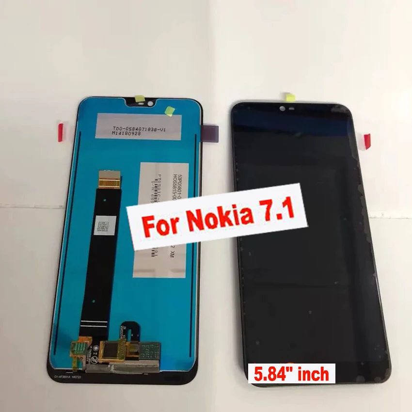 ЖК дисплей LTPro с дигитайзером сенсорного экрана в сборе для Nokia 5 84 7 1 дюйма|Экраны