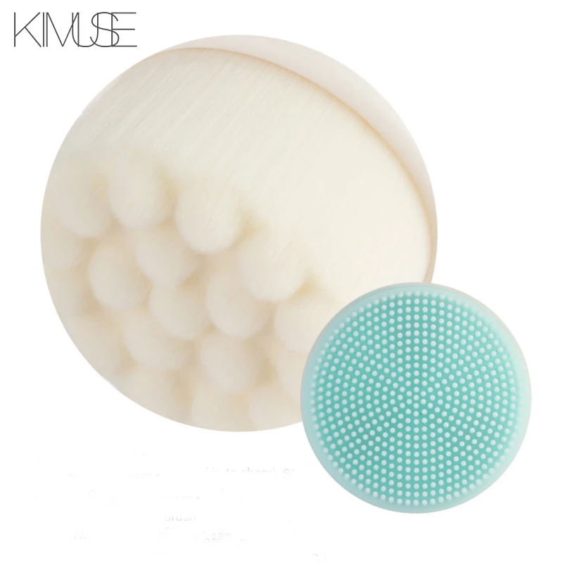 Kimuse 3D двухсторонняя многофункциональная силиконовая Очищающая щетка для лица