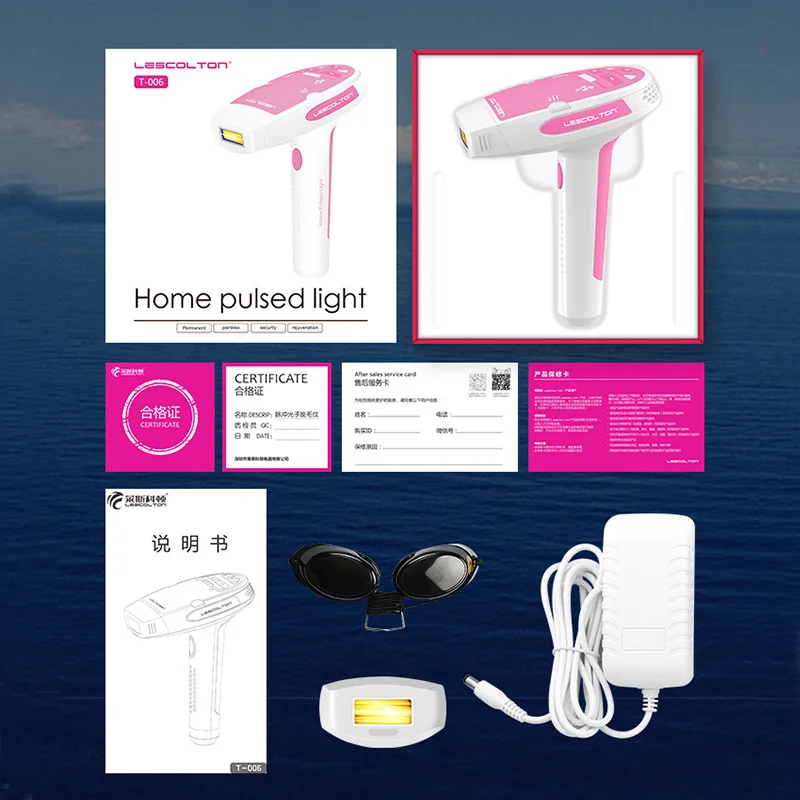 Lescolton Permanent Hair Removal Laser Epilator Home Epilasyon Shaving Depilador Women Whole Body Bikini | Бытовая техника