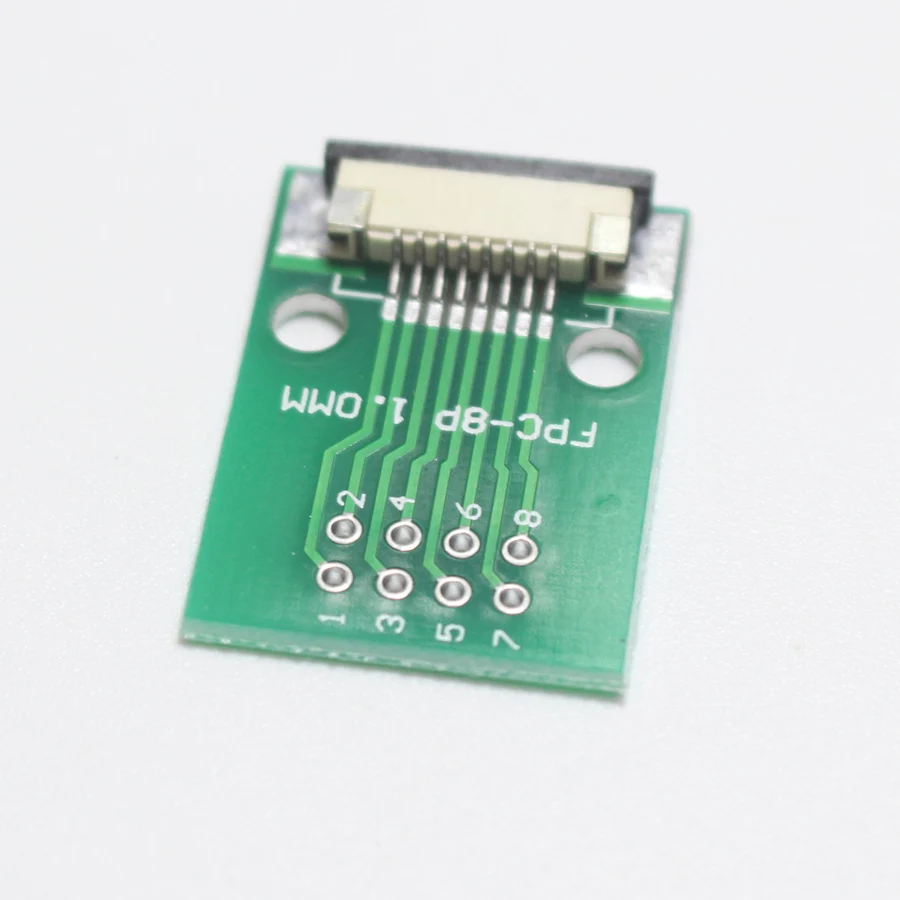 1 шт. 8P FPC адаптер пластина 0 мм Шаг 8PIN вниз тип ящика штекер до 2 45 плоский кабель