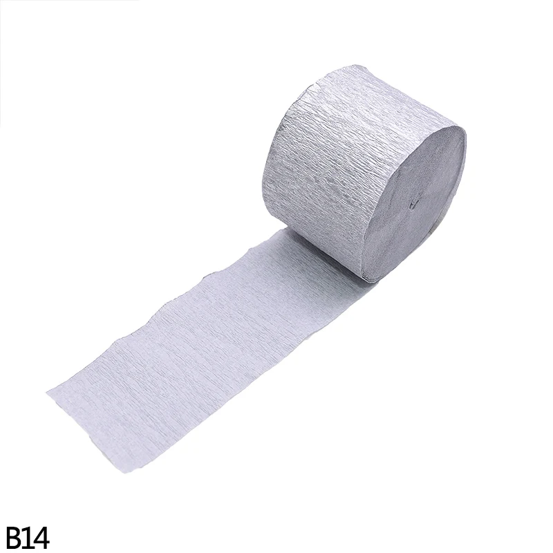 4,5 см* 25 м декоративная Crinkled креповая бумага DIY Скрапбукинг складной обертывание крафт морщины рулон бумаги свадебное украшение для дома