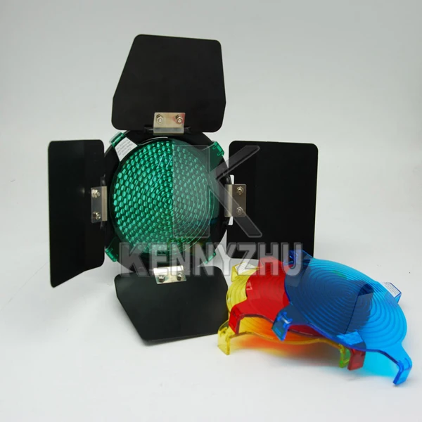 Godox сарая дверь сотовая сетка и гелевые цветные фильтры набор гребней 98 мм для