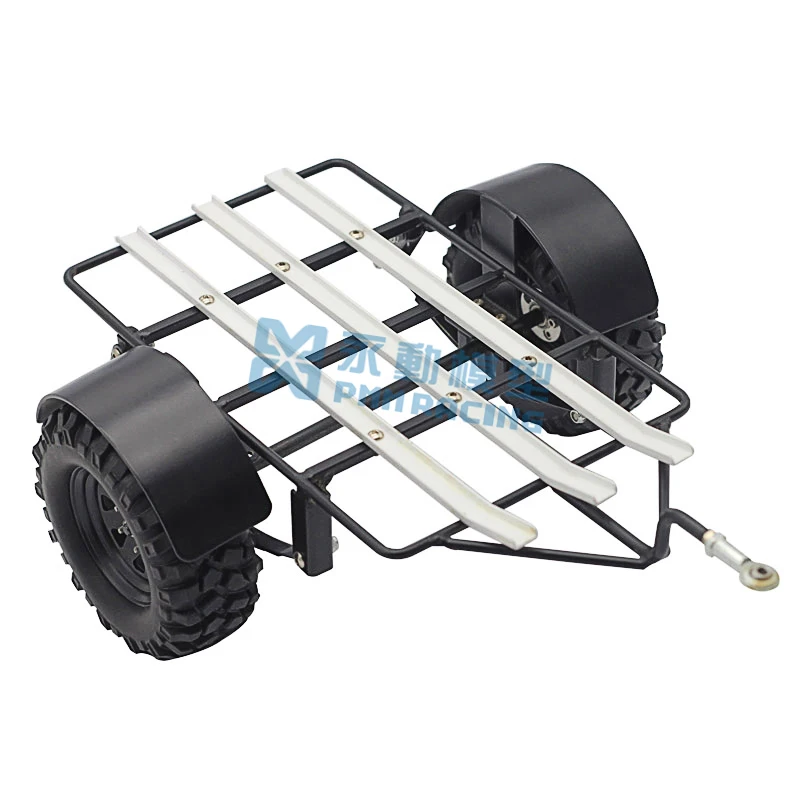 1/10 RC Гусеничный Сцепной прицеп для 1:10 автомобилей гусеничный мотоцикл 125 мм * 205
