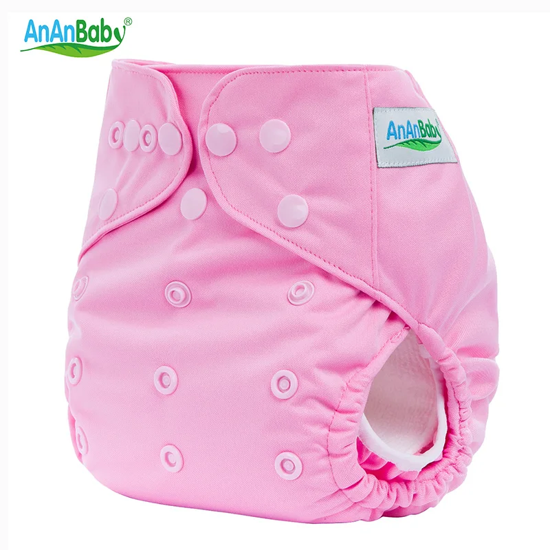 

Baby Nappy Couche Lavable Waterproof Breathable PUL + Knitting Washable One Size Adjustable Cloth Diaper Cover HA017