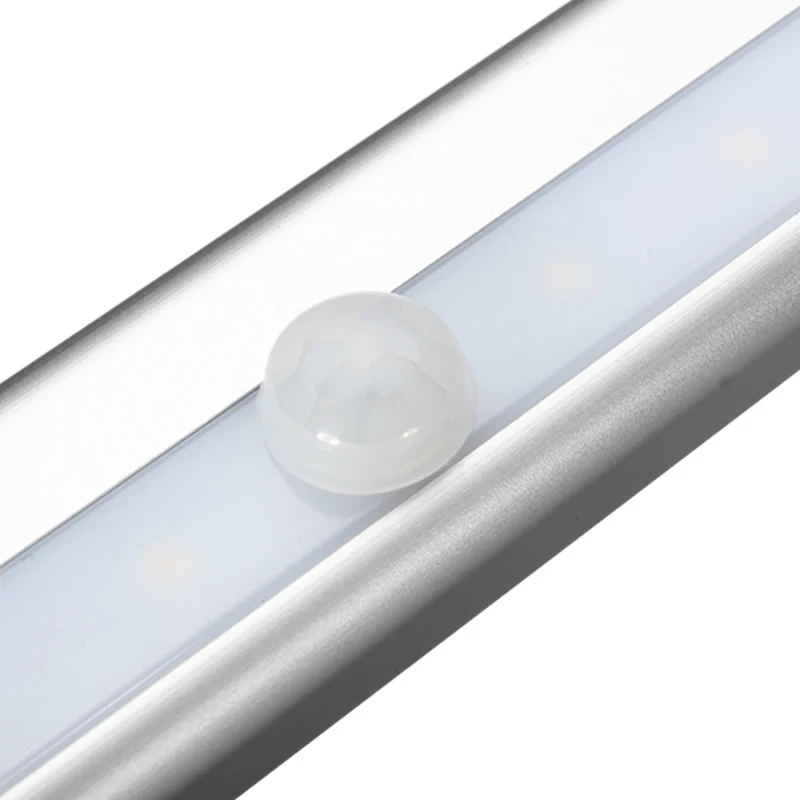 

10 LED Cabinet Lights Motion Sensor Night Light with Magnetic Strip LB88