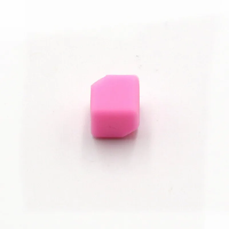 Мини силиконовая форма для кубиков DIY бусины Детские Прорезыватели Силиконовые