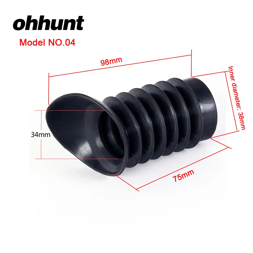 Ohhunt охотничий прицел объектив резиновый наглазник 4 типа тактическая оптика зрение Защитная крышка для глаз масштабируемость зрение