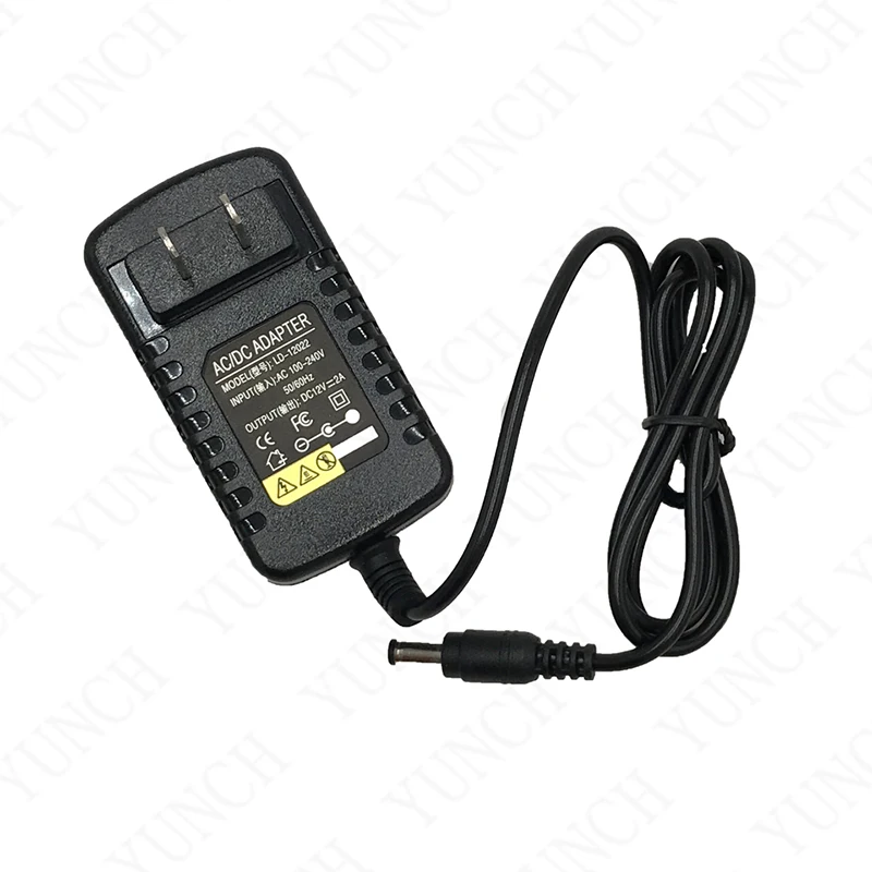 12 В 2A AC 100 В-240 адаптер конвертер DC Питание ЕС/США Plug для видеонаблюдения Камера |