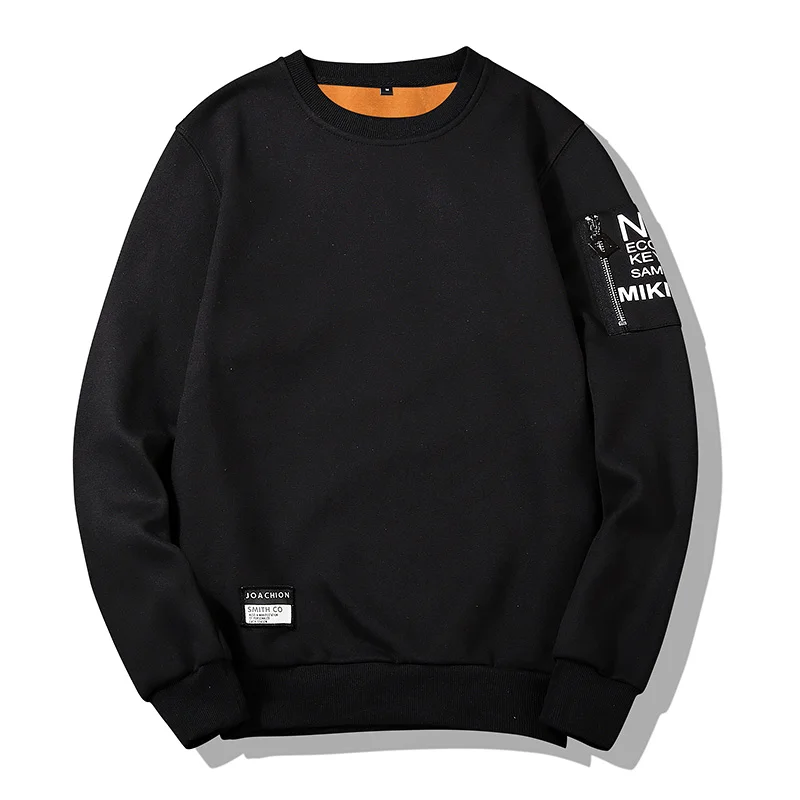 2018 Winter Sweatshirt Men Fashion Hoodies Mens Casual Outwear New Arrival Men's Pullover Sweatshirts Fit Plus Size | Мужская одежда