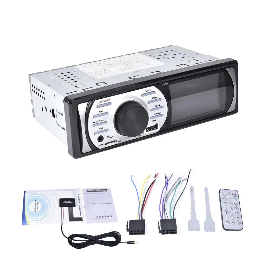 3.0 Inch HD 1Din Car Radio Auto Audio Stereo 12V Support DAB+ FM USB/TF AUX Bluetooth Interface In-Dash MP5 Player | Автомобили и