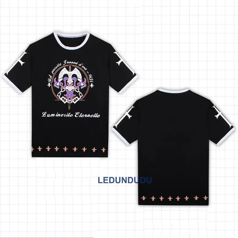 Fate/Zero Apocrypha Fate Grand Order футболка с принтом для женщин и мужчин коротким рукавом Joan of