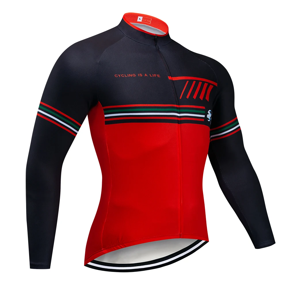 top jersey Профессиональная команда, Мужская велосипедная футболка с длинным рукавом, наборы, специализируется на велосипеде, дешевая велосипедная одежда, Майо, одежда для гоночного велосипеда, Джерси, 9D гель - Цвет: top jersey