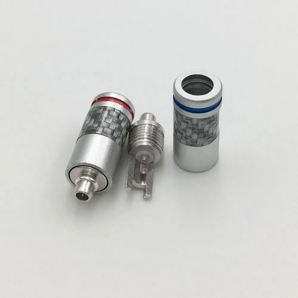 5 пар с родиевым покрытием разъем для наушников DIY HiFi Shure SE535 SE846 UE900 корпус из