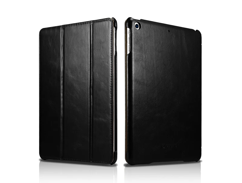Ультратонкий чехол из натуральной воловьей кожи для iPad 9,7 дюймов, натуральная кожа, Ретро Бизнес-чехол с подставкой для iPad 9,"