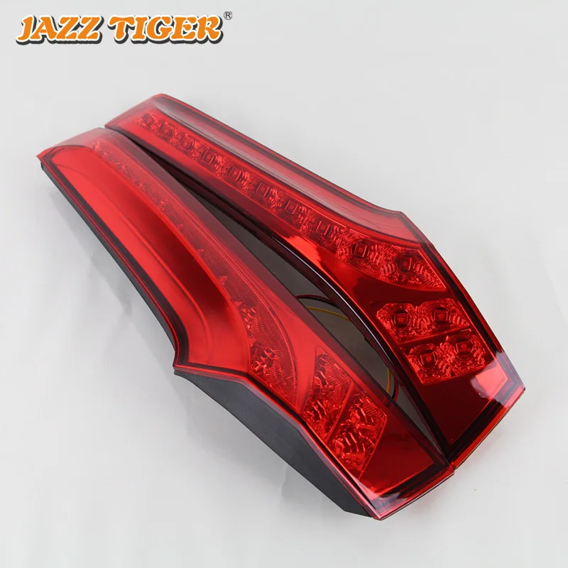 JAZZ TIGER Многофункциональный Автомобильный светодиодный задний противотуманный фонарь, тормозной светильник, светильник, автомобильная декоративная лампа для Honda Jazz Fit