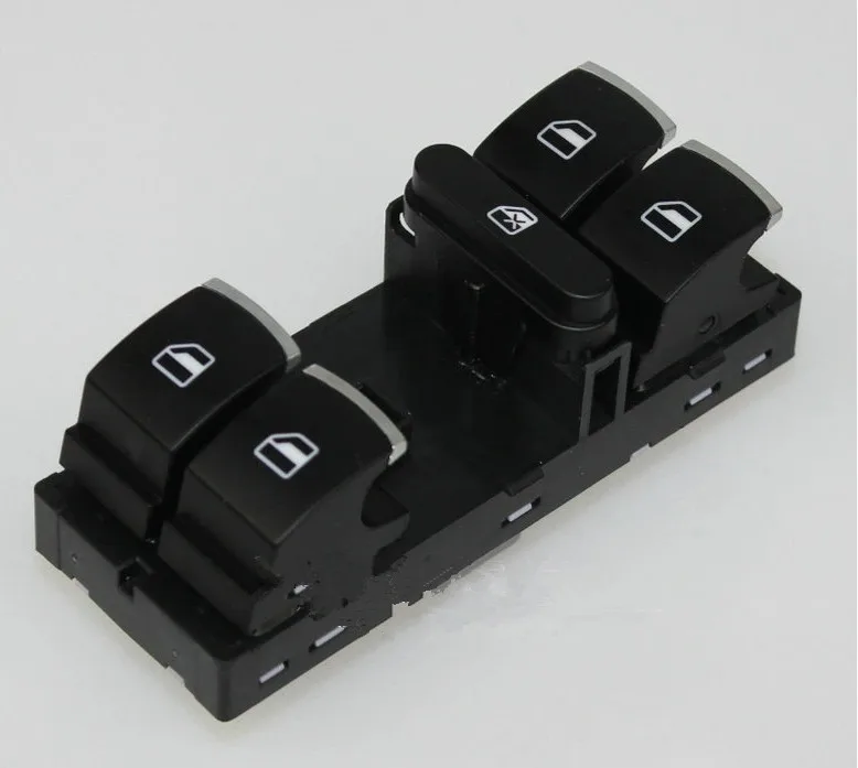 Оригинальная хромированная кнопка переключения окон на дверь 4 шт. для VW Tiguan Passat B6