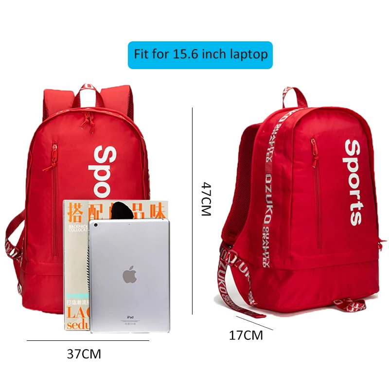 

9111 Fashion Student Nylon Backpack Men Multifunction Laptop Bag Travel Backpack Women Student School Bags for Teenage Girls