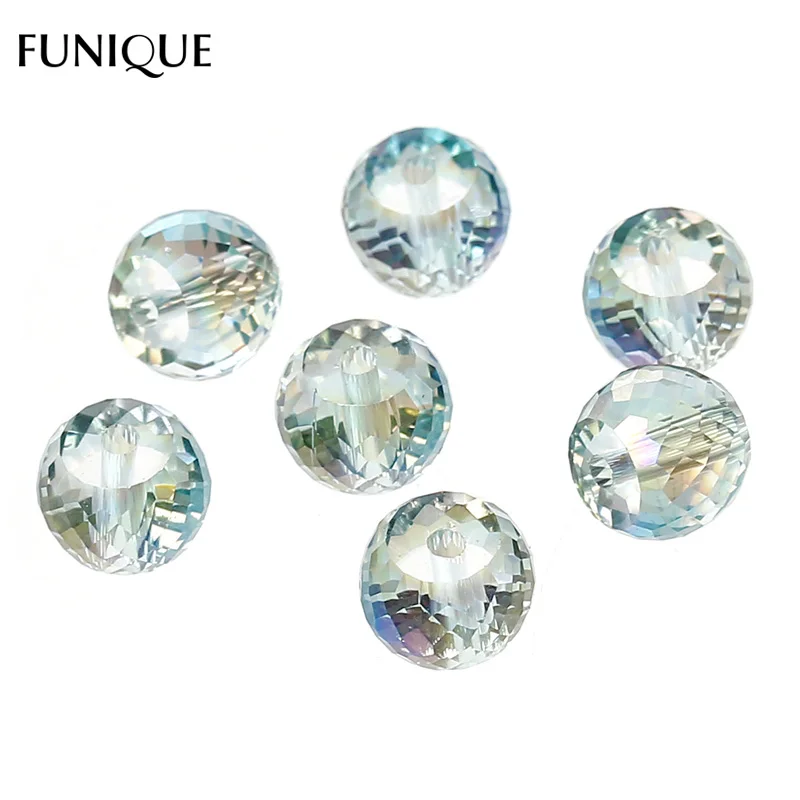 Уникальные Круглые бусины с несколькими градиентными прозрачными шариками