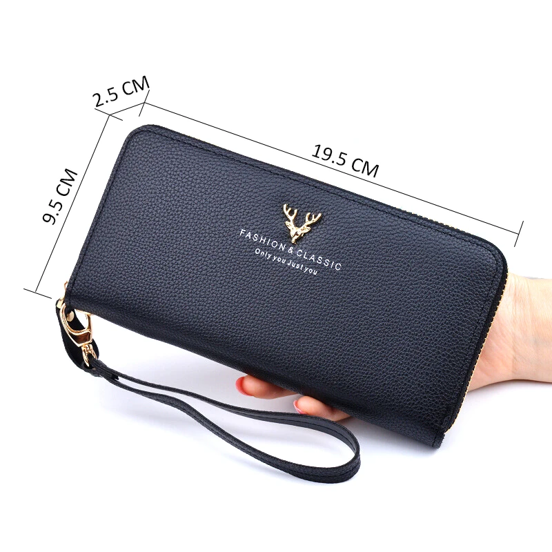 Женский кошелек женская сумка с держателем для карт Длинные большие кошельки и