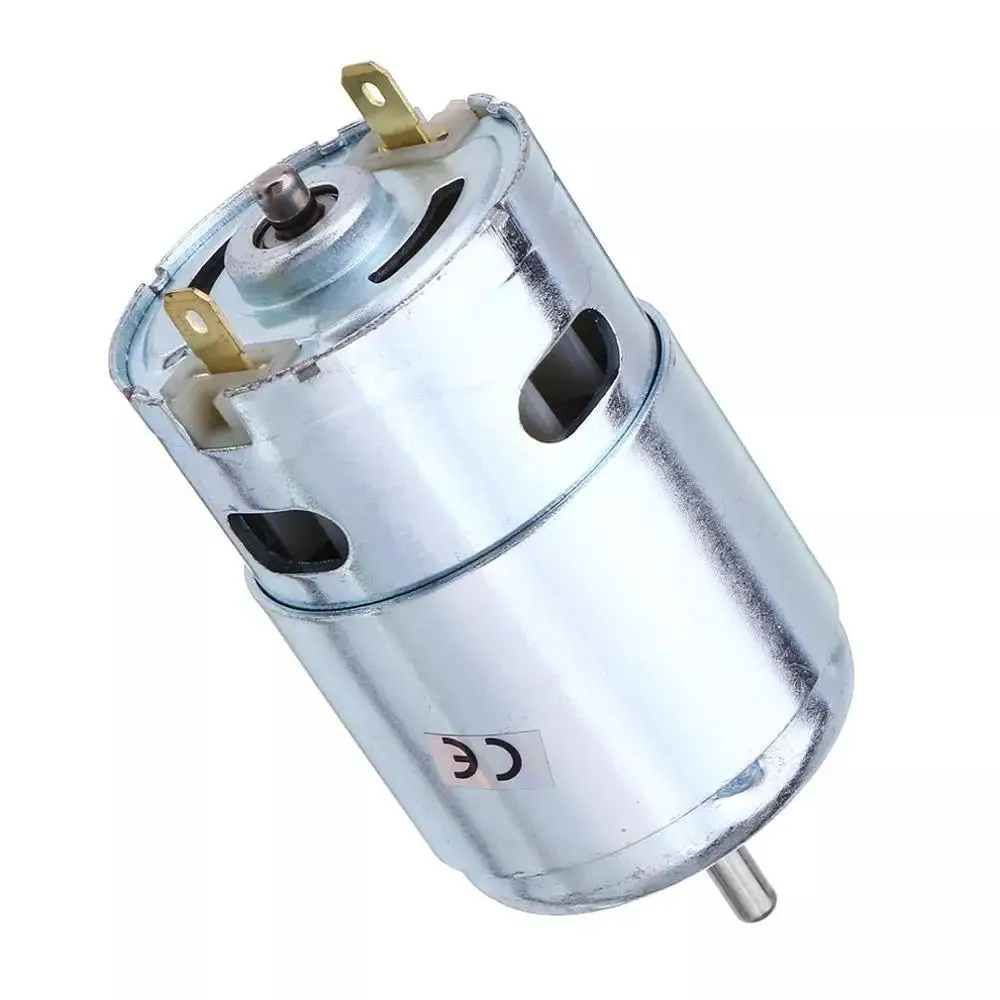 Высокоскоростной двигатель/кронштейн двигателя DC 12 V 24 3000 12000RPM Мотор большой