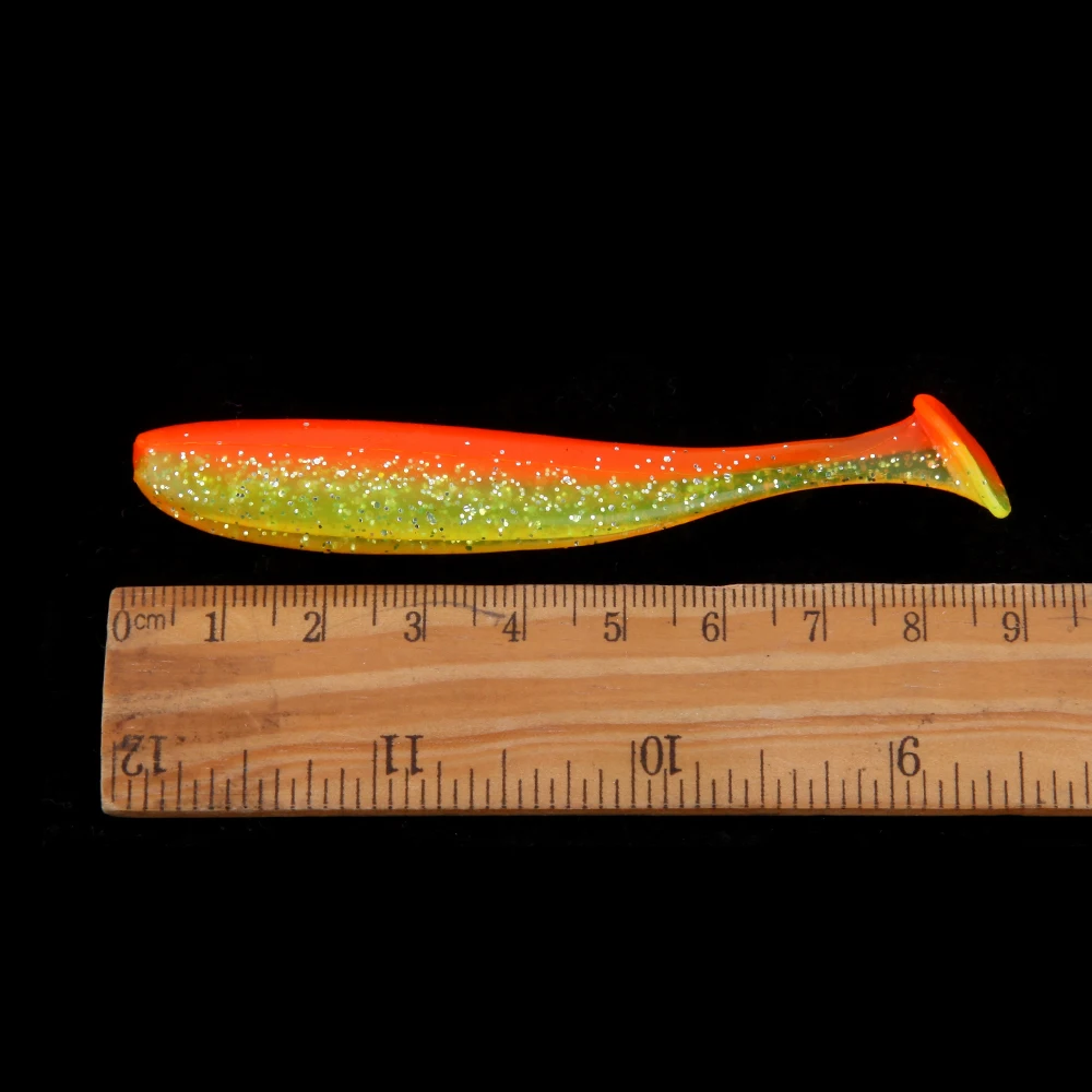 WALK FISH, 6 шт./лот, легкая блесна, мягкие приманки 9 см, 4,7 г, плавающие приманки, искусственная Мягкая приманка для рыбы, воблеры, двойной цвет, приманки для ловли карпа