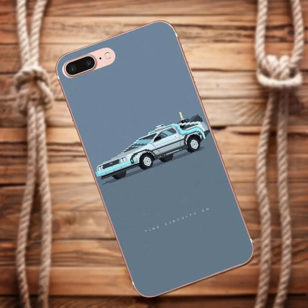 Vvcqod Delorean Time машина для huawei G8 Honor 5C 5X6 6X7 8 9 Y5II Коврики P7 P8 P9 P10 P20 Lite Plus 2017 ТПУ лучшие