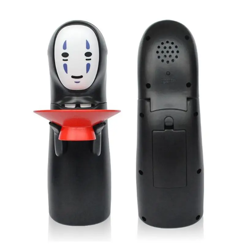 Electronic Cartoon Man Ghost Figure Piggy Bank Faceless No face Coin Saving Box Funny Musical Safe Money Child Gifts Decor|Копилки для
