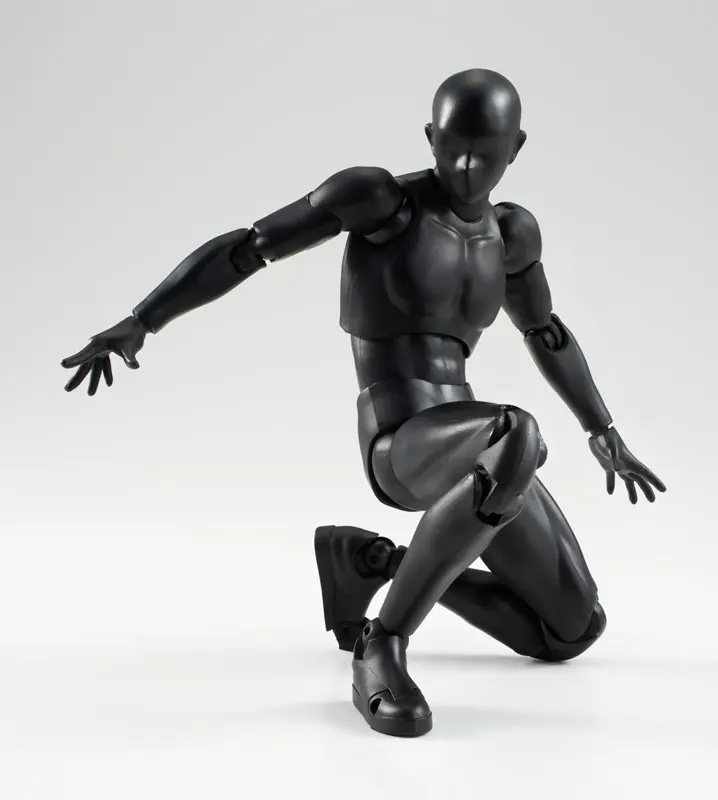 PrettyAngel подлинный бандаи тамаши натиски S. H. Figuts Body kun (Однотонный черный цвет Ver.)