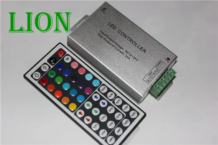 24A 44 клавишный ИК пульт дистанционного управления RGB led контроллер пластик +