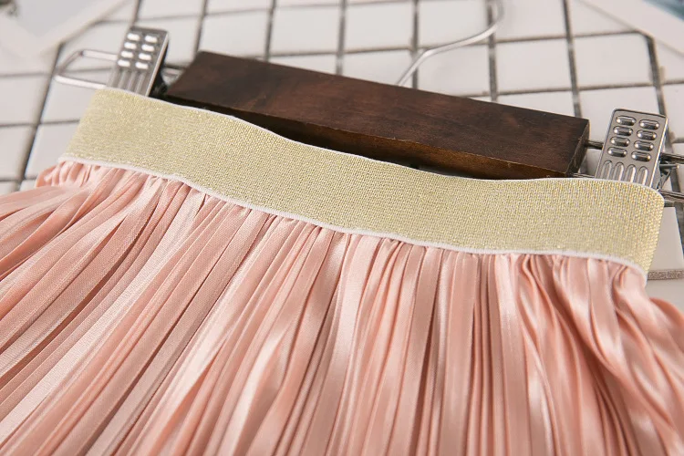 Плиссированная юбка для маленьких девочек детская Праздничная пачка принцессы