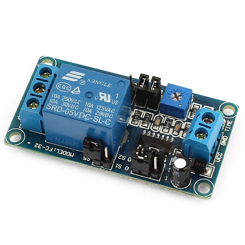 MYLB одноканальный модуль управления реле задержки времени DC5V FC 32|board board|board moduleboard