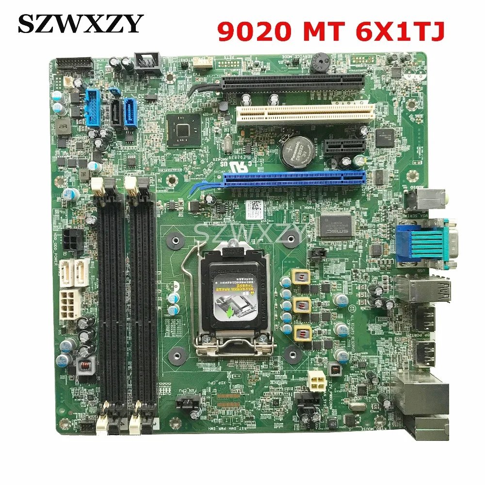 Для DELL 7020 9020 DT MT настольная материнская плата CN-06X1TJ 06X1TJ 6X1TJ DH82Q87 SR173 полностью