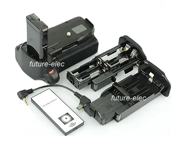 Battery Handle Hand Grip Pack Vertical Shutter For Nikon D5100 D5200 DSLR Digital Camera as MB-D51+ IR Remote+ AA Holder | Электроника
