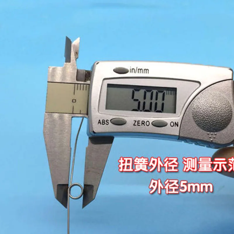 5 шт. проволока диаметром 0 6 мм OD катушек 180 градусов пружины кручения